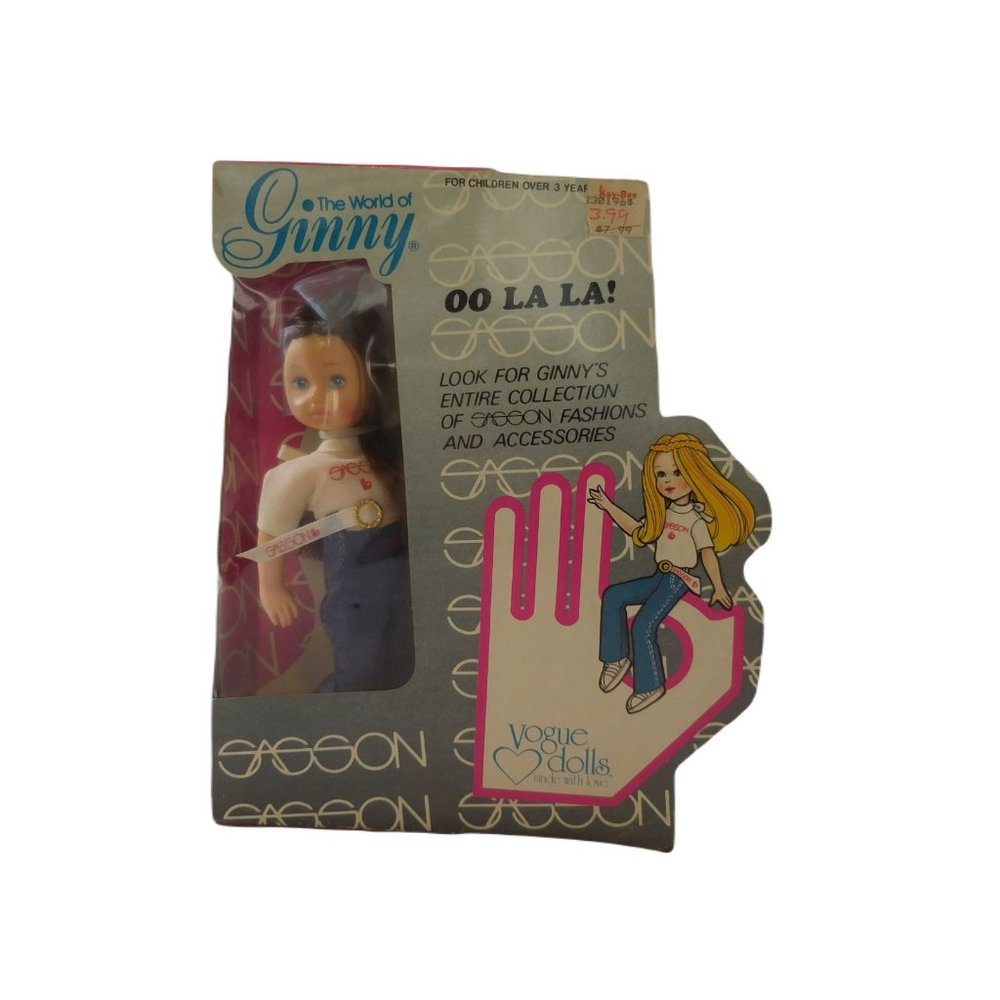 The World of Ginny OO La La Sasson Vogue Dolls 30-1966/B ‎  New in Box   1981
